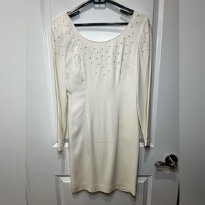 Santa Fe by Jim Tremblay White Dress, size 6